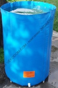 код-СЕ 100 Гибкая садовая емкость для сбора воды быстро-сборная 100л