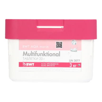 Многофункциональные таблетки BWT AQA marin MULTIFUNKTIONAL (3 кг)
