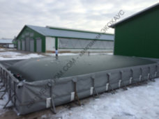 Мягкий резервуар (подушка) для КАС, жидких удобрений, 20 м.куб.