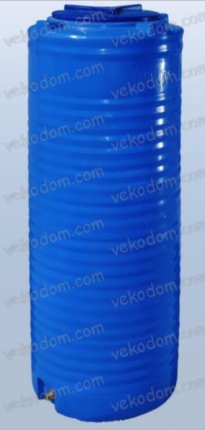 код-ВО 300 RVД У. Емкость 300 л. узкая, вертикальная, двухслойная