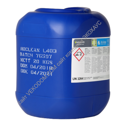Промывочный кислотный реагент Avista RoClean L403 20 кг