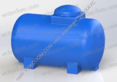 код-VT-800L. Емкость горизонтальная для воды 730 л