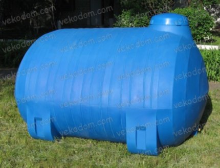 код-RPH-5000. Емкость горизонтальная для хранения воды 5000 л