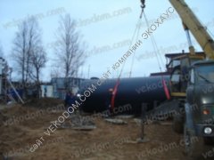 Подземная пожарная емкость на 200 м. кубических