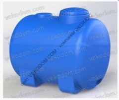 код-RPH-1000 транспорт. Емкость горизонтальная для воды 1000 л