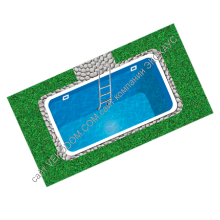 Полипропиленовый бассейн ECOPOOL RDSC