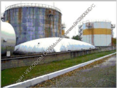 Газгольдер мягкий (подушка) для систем рекупации 80 м.куб.