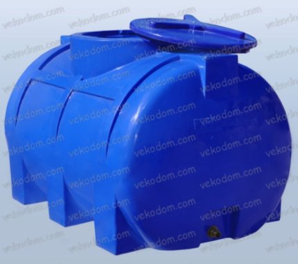 код-ГО 250 RGД. Емкость 250 л. горизонтальная, двухслойная