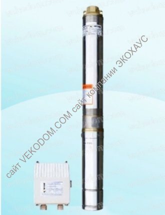 Насос скважинный  с пов.уст. к песку 3"  OPTIMA  3SDm1.8/20 0.55 кВт 84м +пульт+кабель 60м
