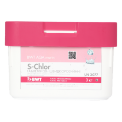 Быстрорастворимые таблетки BWT AQA marin S-CHLOR 20 г (3 кг)